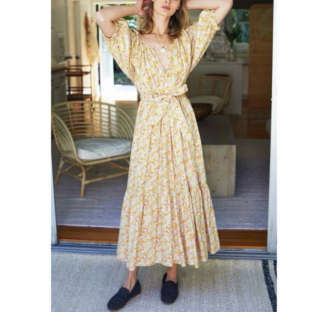 Emerson Fry Rakel maxi dress in June calico